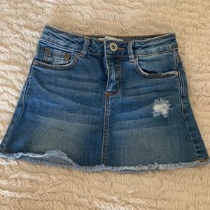 Denim skirt